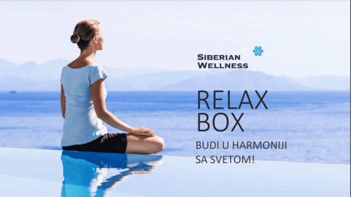 Relax box Siberian Wellness