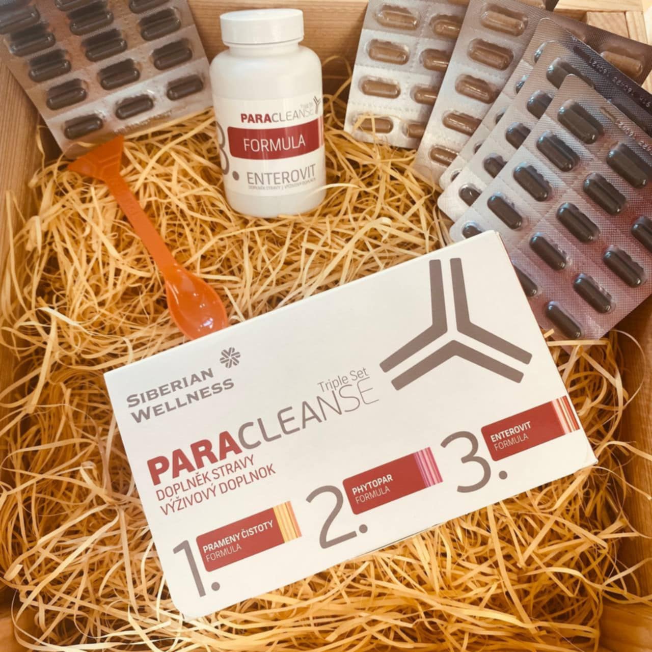 Paracleanse triple set Siberian Wellness - Antiparazit preparat